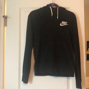 Nike Women’s Gym Vintage Hoodie in Black